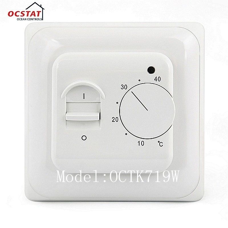 Wall Mounted Nonprogrammable Digital Temperature Control Heating Room Thermostat