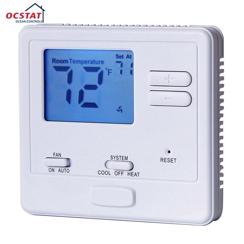 Single Stage Non Programmable Thermostat Air Conditioner Room