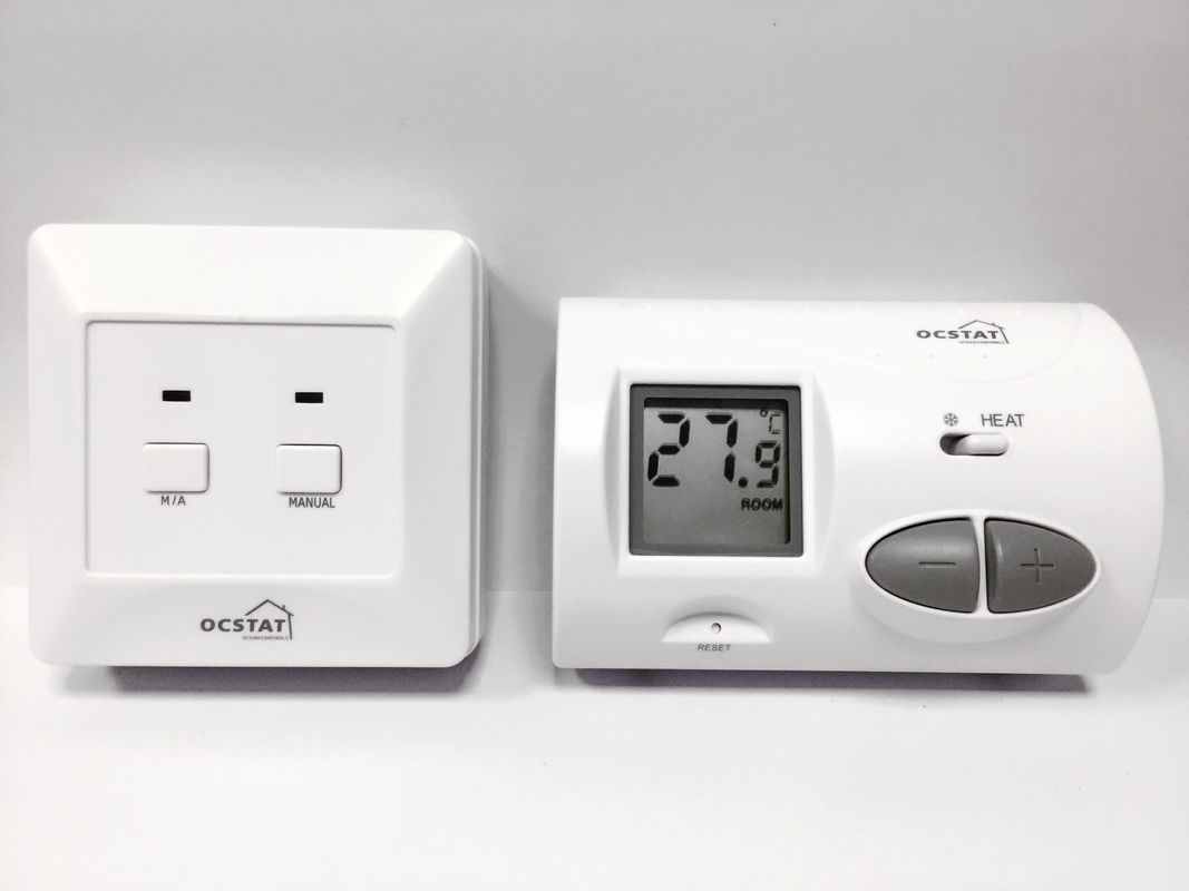 Smart Indoors Electronic Room Thermostat For HVAC System , Digital Air