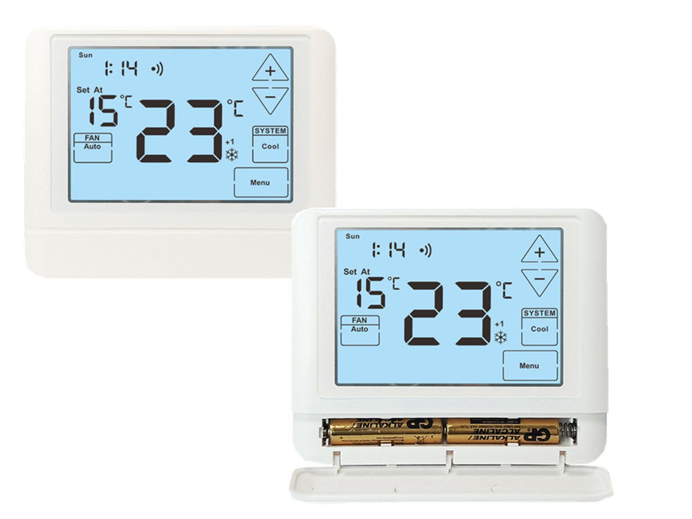 Wifi 24V Wireless Room Thermostat Weekly Programmable ABS Underfloor