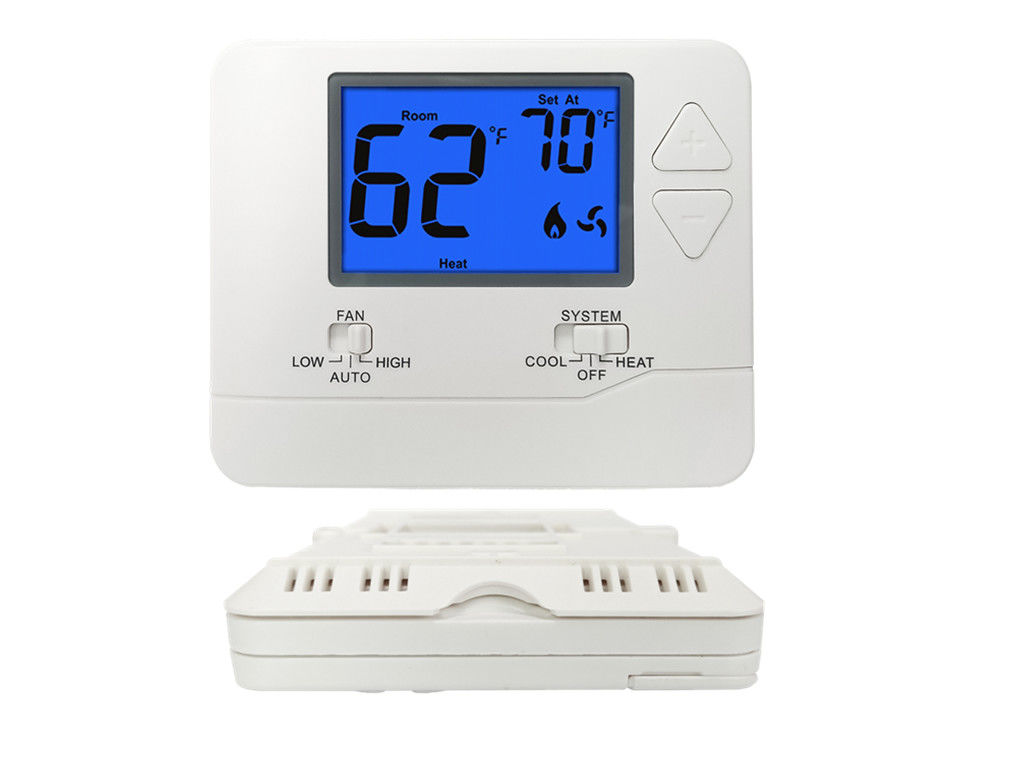 Wall Mounted Box Non Programmable Thermostat / Heat Pump PTAC