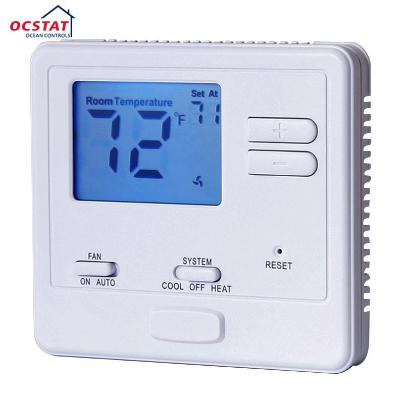 Single Stage Non Programmable Thermostat Air Conditioner Room