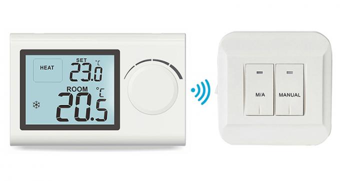 LCD Screen Electronic Heating Floor Heating Wireless Room Thermostat