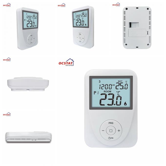 Gas Boiler And Electric Under Floor Heating Room Thermostat Keypad