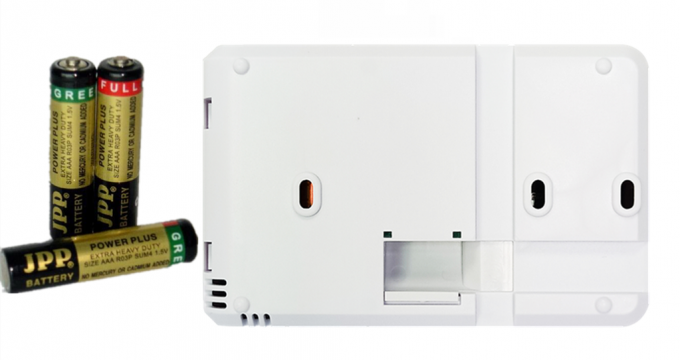 Blue Backlight Digital Wired Room Thermostat For Electric Heating System