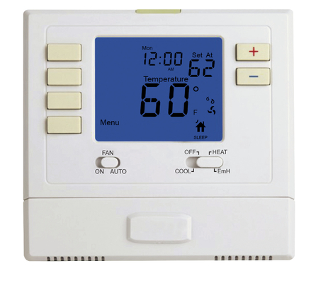 Heat Cool Digital 7 Day Programmable Thermostat For Heat Pump