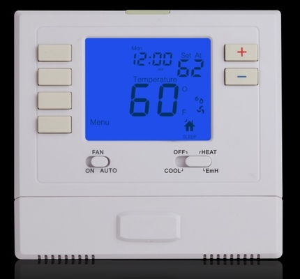 Heating And Cooling 7 Day Programmable Thermostat 2 Heat 1 Cool