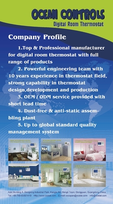 230V Seven Day Programmable Thermostat For Radiant Floor Heating