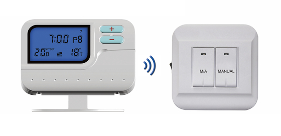 Wireless Combi Boiler Room Thermostat , Gas Boiler Thermostat