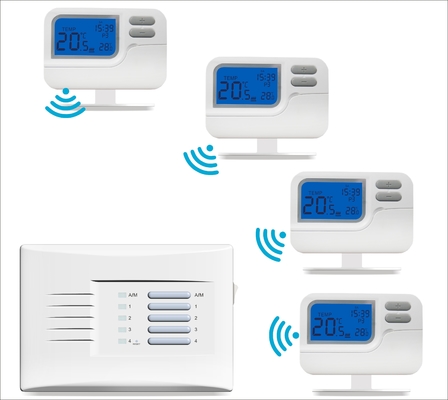 Electronic Programmable Thermostat , Wireless Hvac Thermostat
