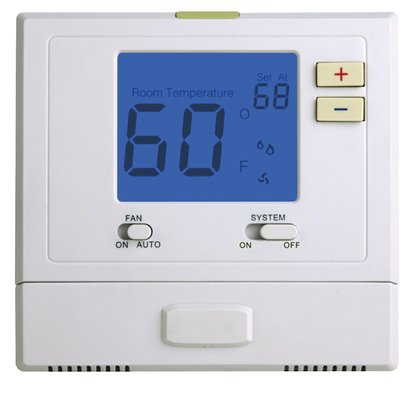 Singel Stage 1 Heat 1 Cool Non Programmable Thermostat For Air Conditioner