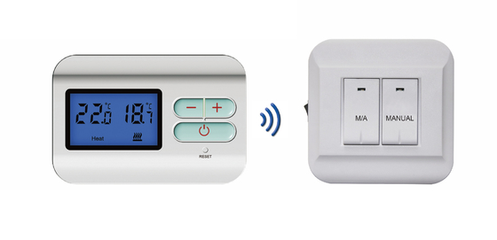 Wireless Electronic Room Thermostat Non - Programmable With Big Screan LCD