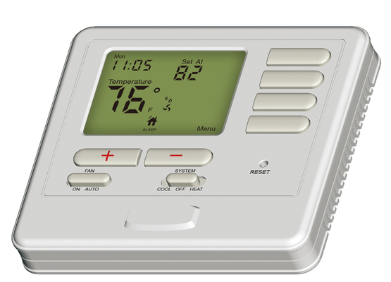 Seven Day Programmable Thermostat For Air Conditioning System