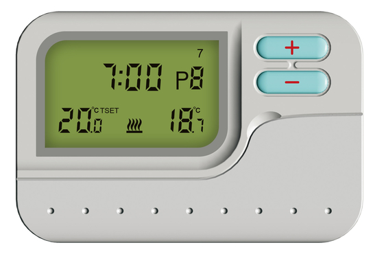 5 - 2 Day Programmable Thermostat , Water Boiler Thermostat For Home
