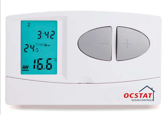 Wire Thermostat wireless programmable thermostat digital thermostat weekly programmable 230V AC with 2**AAA batteries
