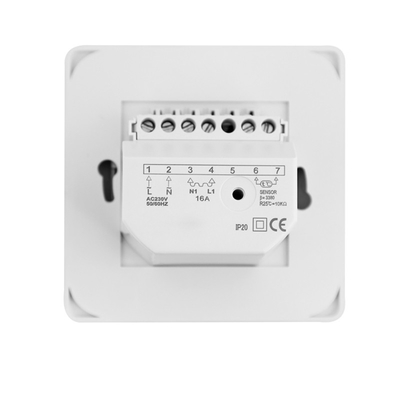 HVAC electric room thermostat non programmable digital , 220V 16A underfloor heating thermostat