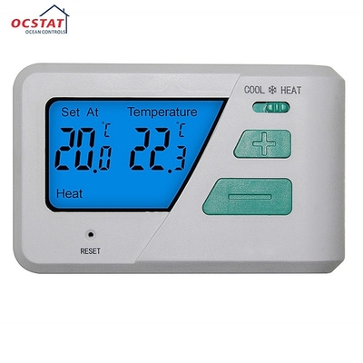 Wireless Non-programmable Digital LCD Display Electronic Heating and Cooling Room Thermostat