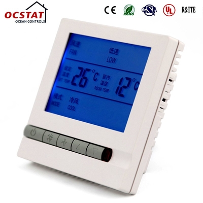 Air Conditioner Controller Fan Coil Thermostat Digital Temperature Controller Floor Heating Room Thermostat