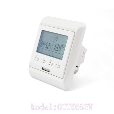 ABS 7 Day Programmable Thermostat Digital Temperature Control and Floor Heating Thermostat