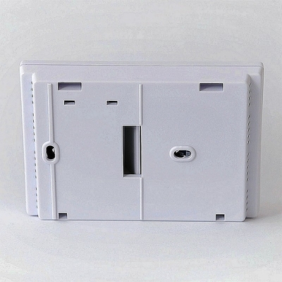 White Color Temperature Controller Digital Heating Adjustable Room Themostat with Battery