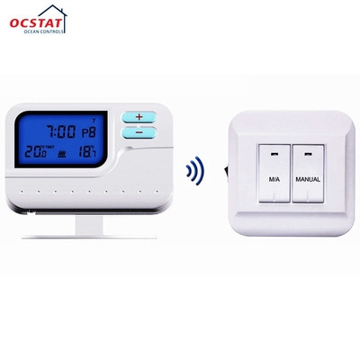 Digital Heating Wireless Room Thermostat 7 Day Programmable  Temperature Control