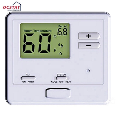 Single Stage Non Programmable Thermostat Air Conditioner Room Temperature Thermostat