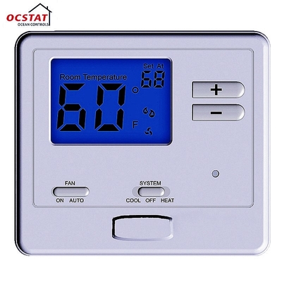 Single Stage Non Programmable Thermostat Air Conditioner Room Temperature Thermostat