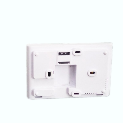 White Color Digital Programmable Room Central Heating Thermostat With Batter Supply
