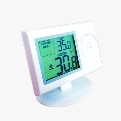ABS White LCD Display Non Programmable Digital room Thermostat For Heating