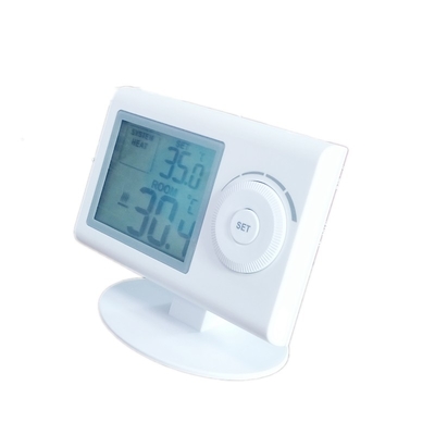 Temperature Control Heating Room Thermostat , Digital House Thermostat White Color