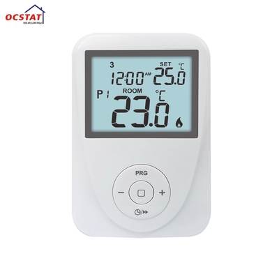 Gas Boiler And Electric Under Floor Heating Room Thermostat Keypad Lockout