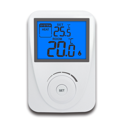 Blue Backlight Non Programmable Digital Low Voltage Temperature Thermostat Controller