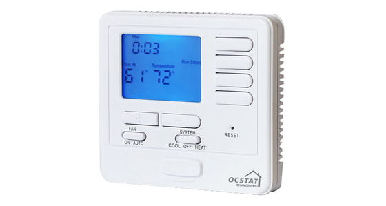 5 / 1 / 1 Programmable Power Thermostat 24 Volt With Temperatrue Control