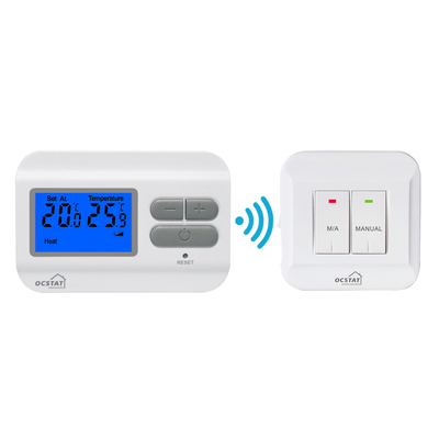 Customized Temperature Switch Remote Weekly Heating Thermostat Frequency 868MHZ