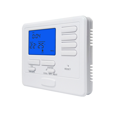 24V Electronic Programmable Room Thermostat  Large Screen Dispaly