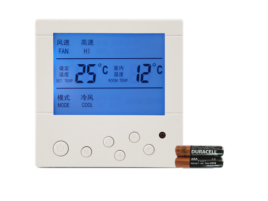 FCU Digital Wired Programmable Remote Control Thermostat For Kitchen Easy To Operate