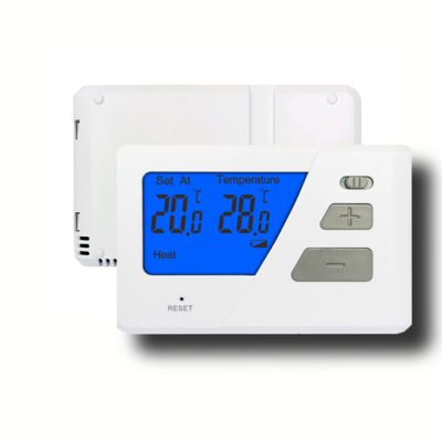 Simple Backlit Display House  Heater Thermostat  For Electric Heating And Cooling