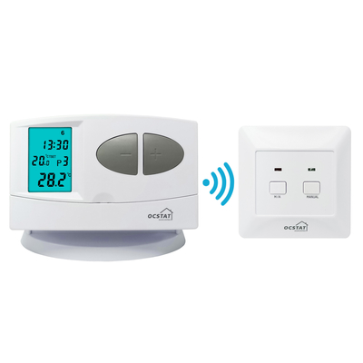 5 + 2 Programmable Digital Electronic Room Thermostat Water Heating  CE ROHS