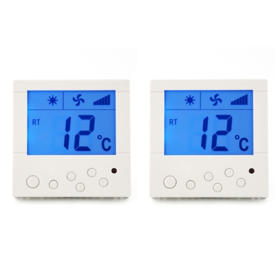 24V Date Display US Standard Fan Coil Thermostat Manual Reset Type