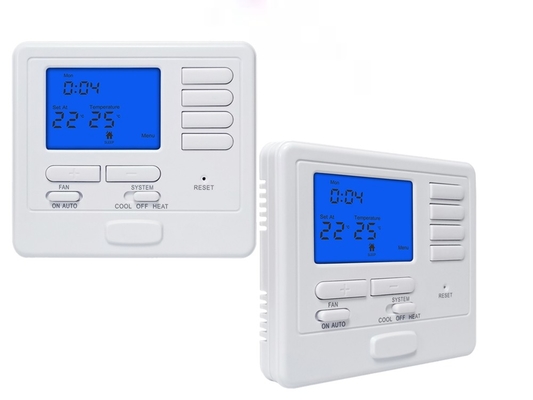 24V Power Supply Digital Programmable Room Thermostat With Heatig System