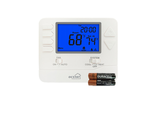 Hotel Heat Pump Thermostat  /  Wire Programmable Water Heater Electric Smart Heating Thermostat