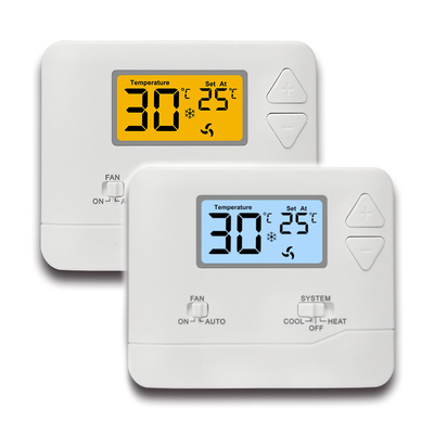 Mini Digital Room Thermostat  ,  Wall Mounted Central Air Conditioner Thermostat