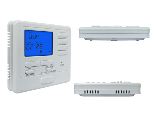 Heating And Cooling Digital Room Thermostat 24volt  One Year Warranty