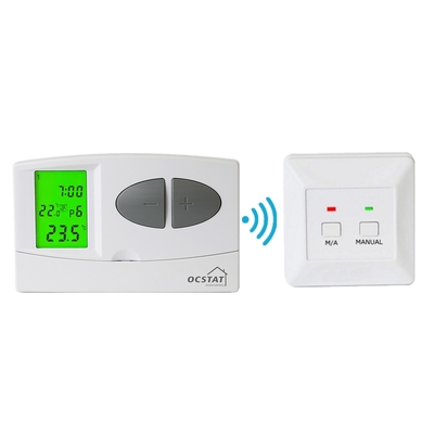 Wireless Room ABS 7 Day Programmable Water Heating RF Thermostat