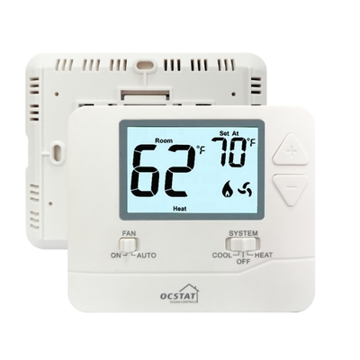 Non Programmable HVAC  Thermostat Single Stage Battery - Powered