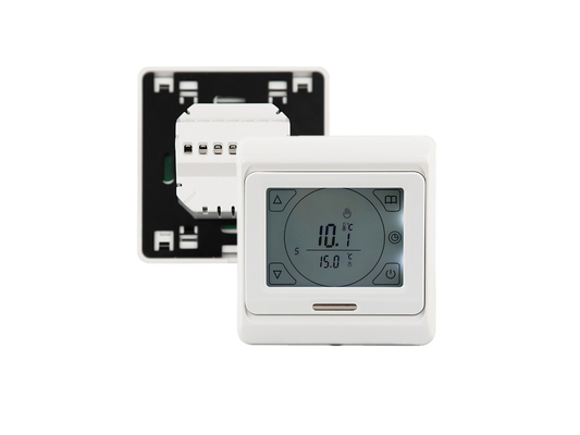 Touch Screen Programmable Temperature Thermostat HVAC Water / Electronic Heating