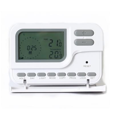Wireless 7 Day Programmable LCD Screen Room Thermostat For Temperature Control