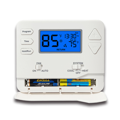 IP20 24VAC Intelligent HVAC Thermostat Multi - Function Energy Saving