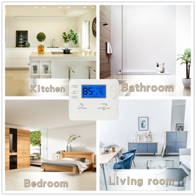 Multi Stage 5 / 1 / 1 Programmable Digital Room Thermostat For Heating Control Easy Operation