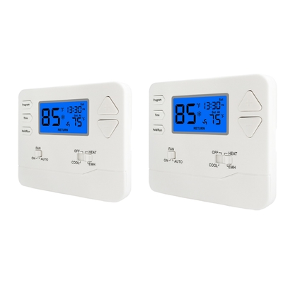 PC + ABS Digital AC Thermostat Balanced Ventilation With Heat Pump System Controller